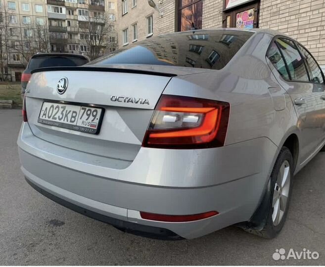 Спойлер Skoda Octavia A7
