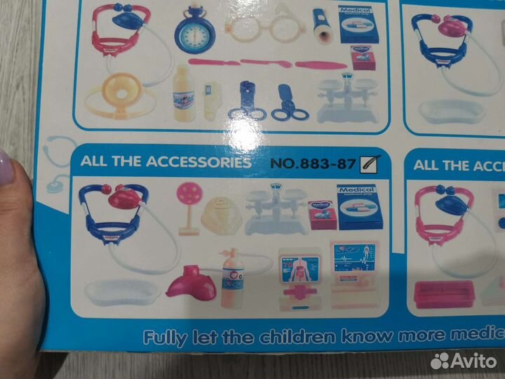 Новый Детский игровой набор доктора