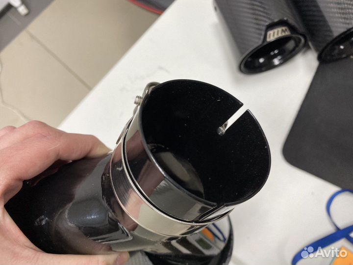 Перфоманс насадки карбон BMW