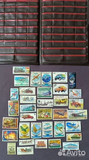 Марки СССР и альбом для марок