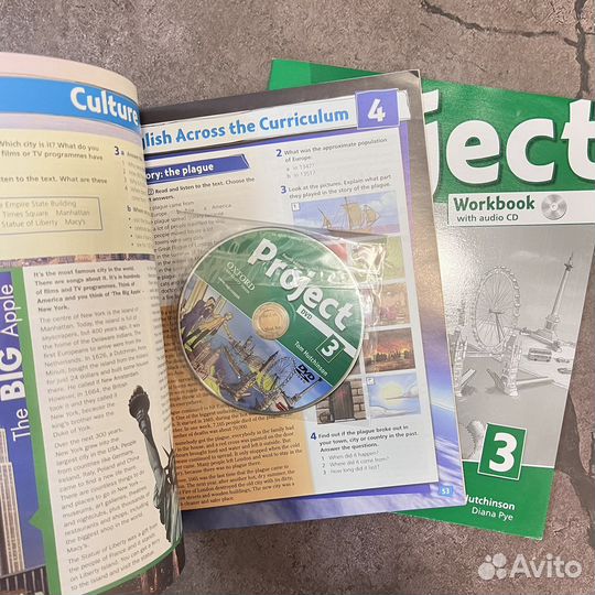 Учебники Project 4th edition все уровни Oxford