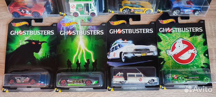 Hot Wheels Ghostbusters охотники за приведениями