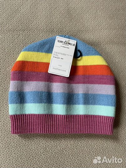 Шапка новая детская mothercare демисезонная