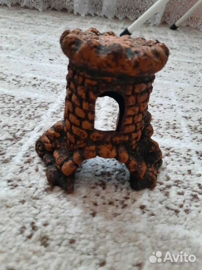 Грот искусственный для аквариума;