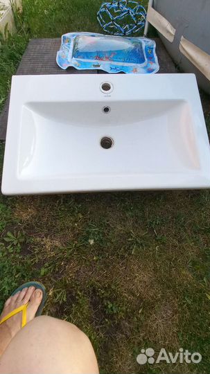 Раковина в ванную Cersanit б/у 70х45