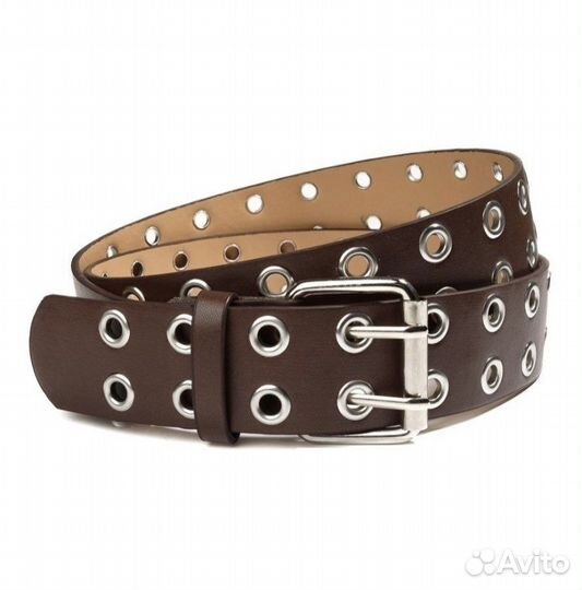 Ремень жееский коричневый