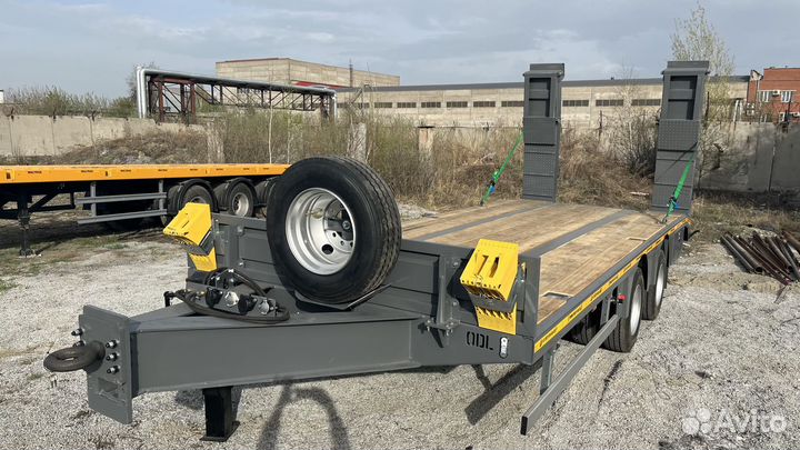 Прицеп трал (тяжеловоз) Авиком 8871Т-04 никзорамный, 2024