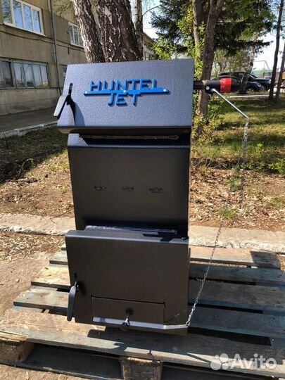 Твердотопливный котел с увеличенной топкой