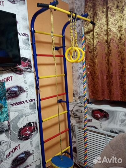 Детская шведская стенка бу