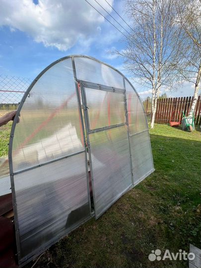 Теплица поликарбонат бу
