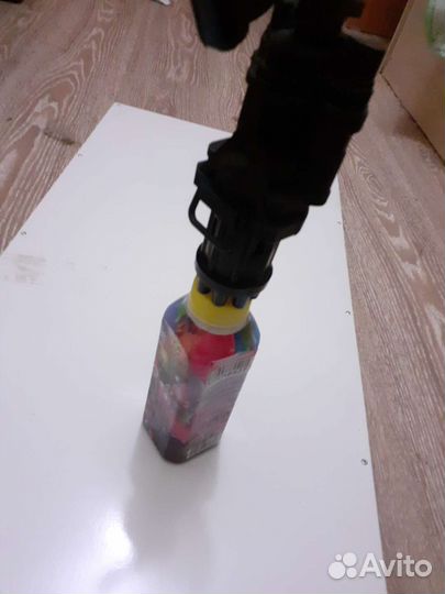 Пистолет для мыльных пузырей