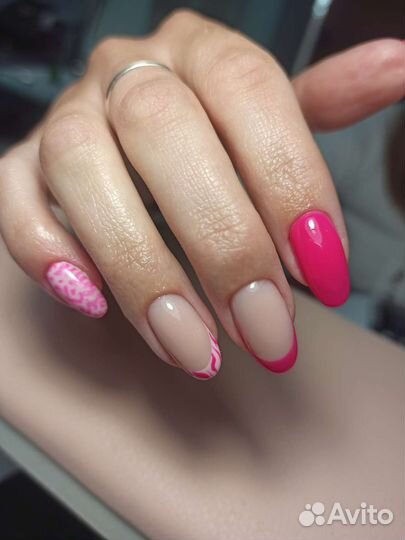 Маникюр, педикюр, гель лак