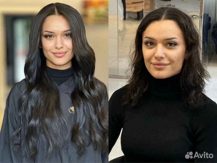 Модель на наращивание волос к топ-мастеру