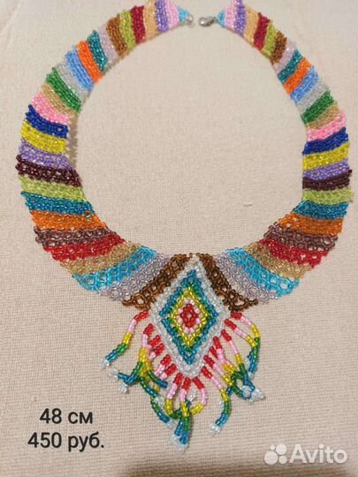 Украшения из бисера ручной работы