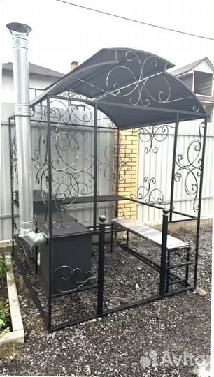 Мангал С крышей