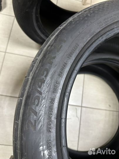 Continental ContiSportContact 6 275/45 R21 и 315/40 R21 107Y