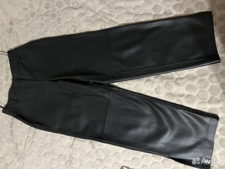 Кожаные брюки lime