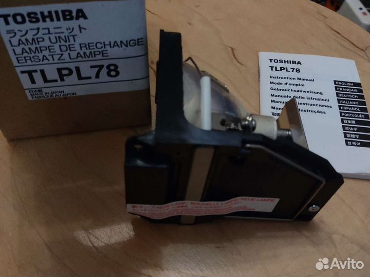 Лампа tlpl78 для проектора с модулем