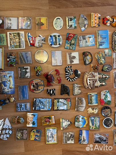 Коллекция магнитиков