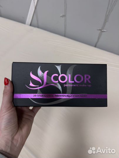 Пигменты доя пенманентного макияжа slcolor