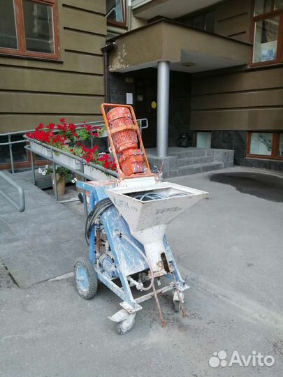 Аренда штукатурной станции с оператором. Прокат