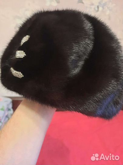 Берет и шапка норковая женская
