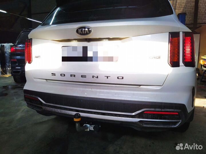 Фаркоп на Kia Sorento 2020- с оцинкованным шаром