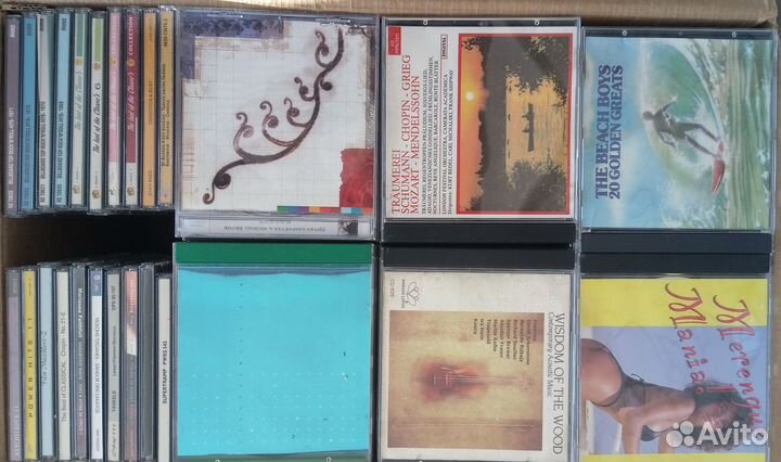 Фирменные музыкальные компакт-диски. Audio CD