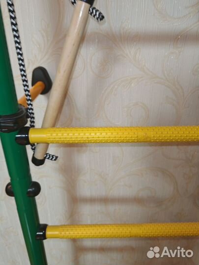 Детская шведская стенка бу с матом