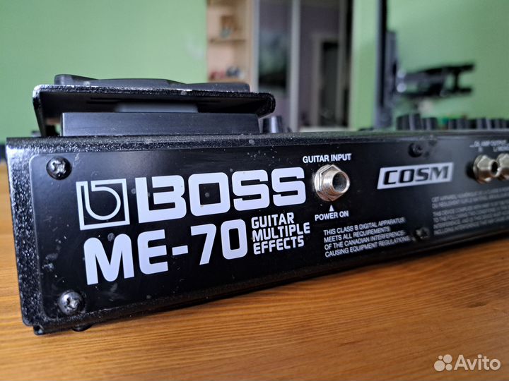Гитарный процессор boss me70
