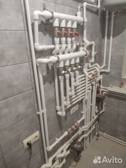 Водоснабжение,отопление и канализация под 