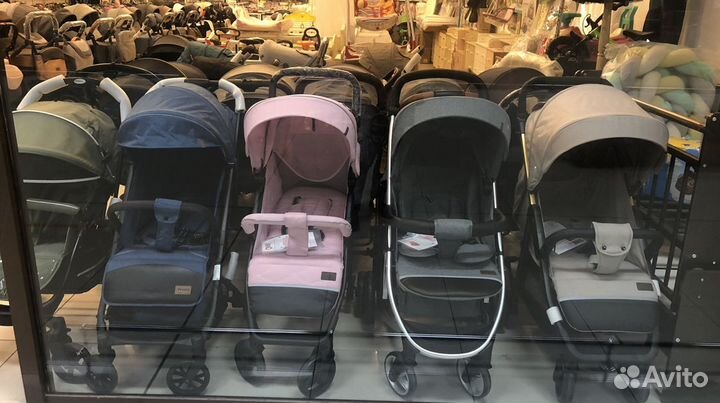 Большой выбор колясок