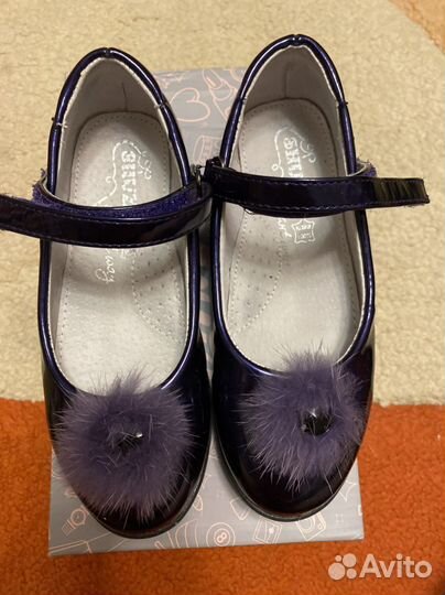 Туфли для девочки 28
