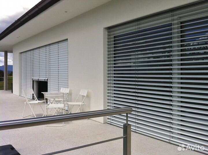 Жалюзи с электроприводом