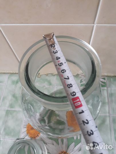 Бутыль стеклянная