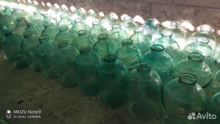 Банка стеклянная 22,10 л