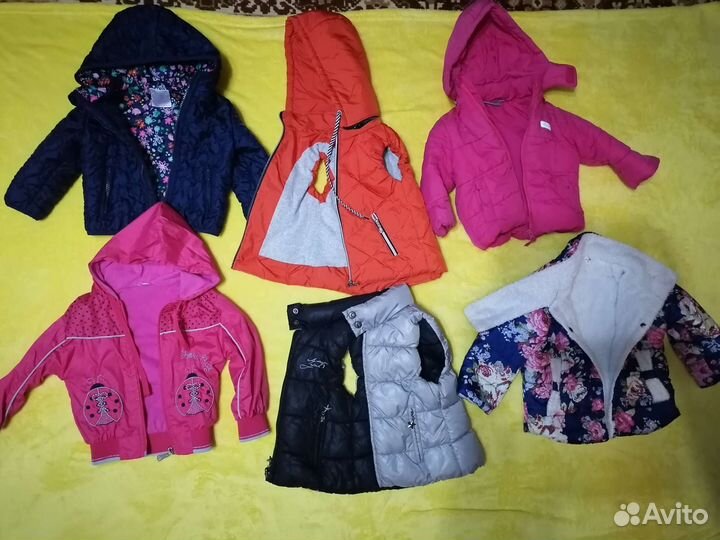 Вещи на девочку размер 74-86