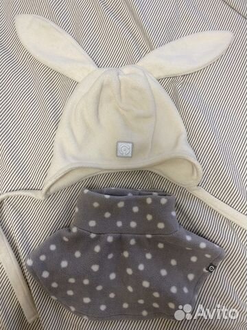 Шапка и манишка crockid