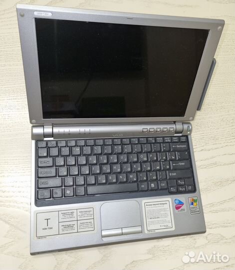 Ноутбук sony vaio VGN T350