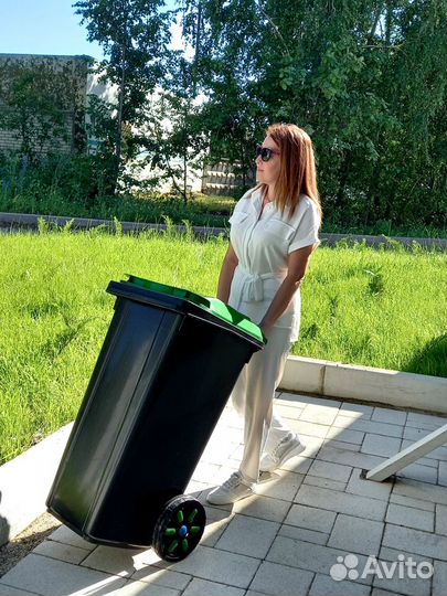 Контейнер для отходов стандарт 120 л. арт.280