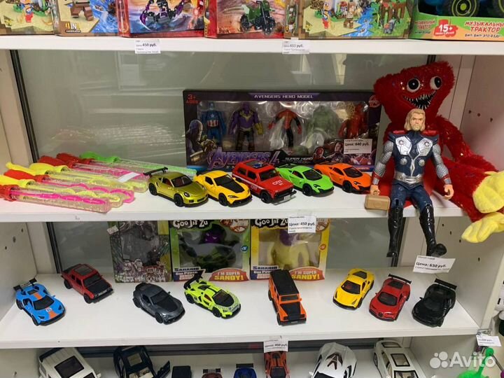 Игрушки новые в ассортименте