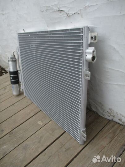 Радиатор кондиционера с ресивером Renault Logan 1