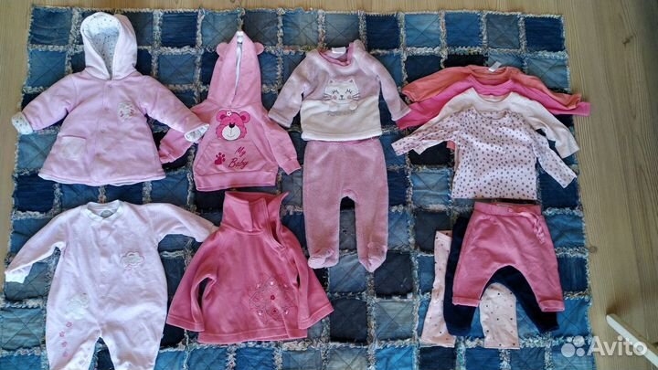 Комплекты одежды для девочки 0-2 года