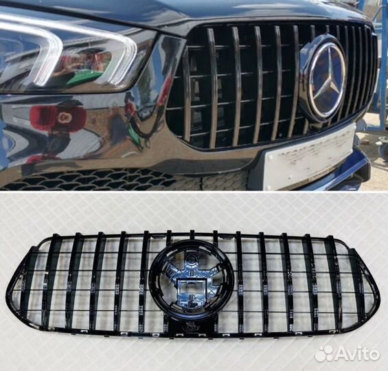 Решетка Mercedes GLE 167 GT стиль