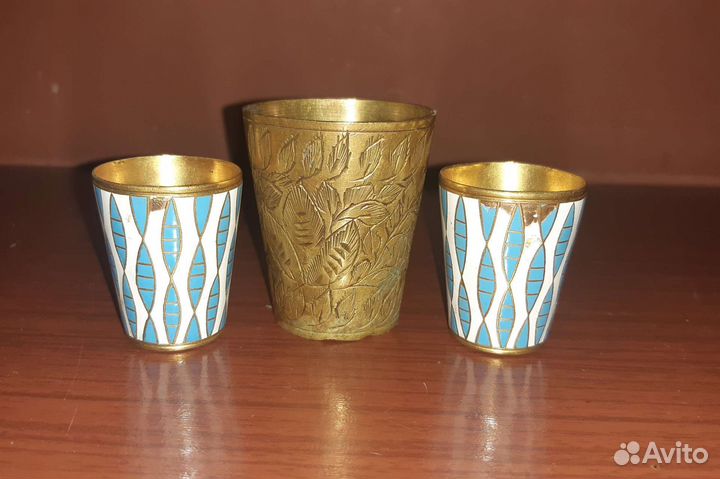 Стопки мельхиоровые