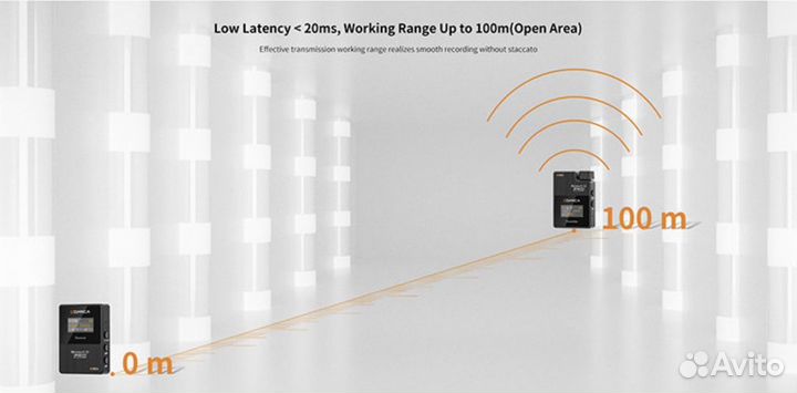 Радиосистема Comica BoomX-D PRO D2 Чёрная