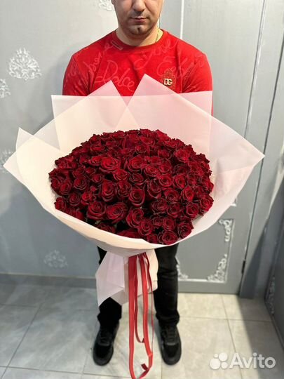 Букет 101 роза