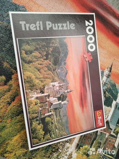 Пазлы 2000 деталей, бу