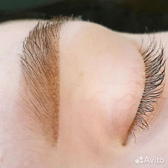 Окрашивание и моделирование бровей