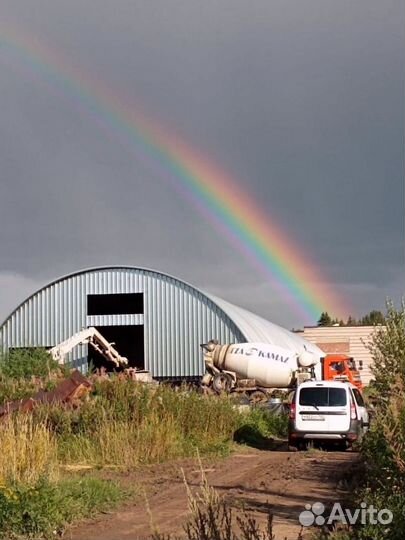 Ангар арочный